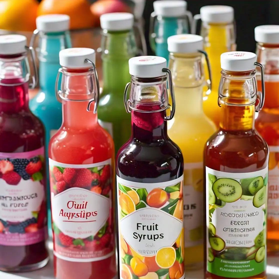 Bubble Tea: The Ultimate Guide to Flavor, Culture, and Entrepreneurship 18 Fruit syrups