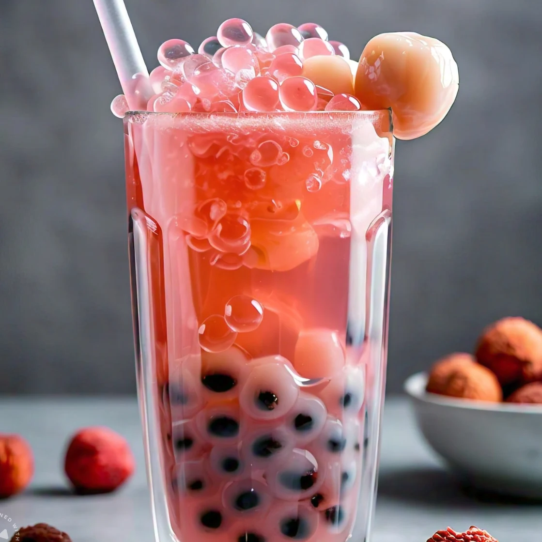 Bubble Tea: The Ultimate Guide to Flavor, Culture, and Entrepreneurship 27 Lychee jelly