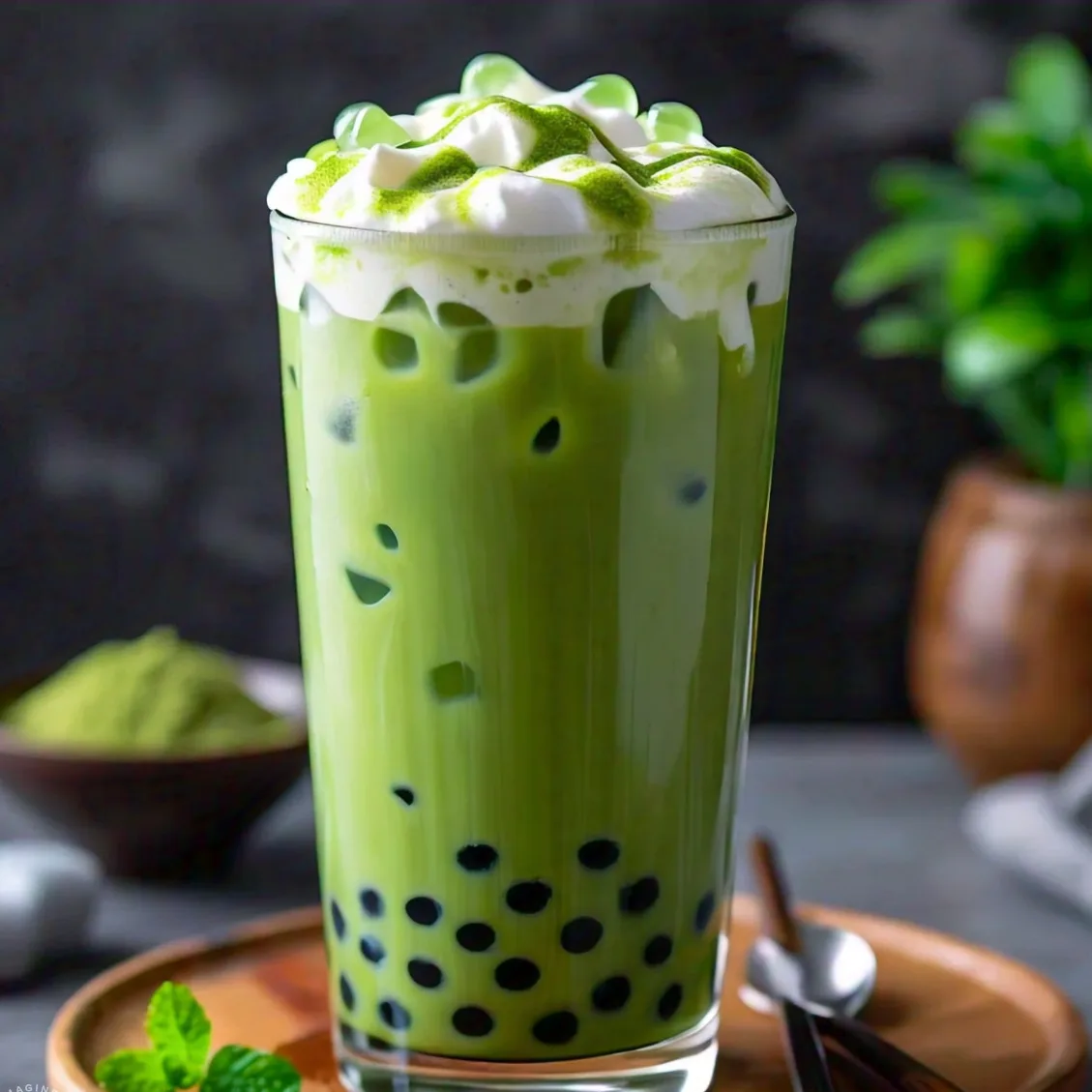Bubble Tea: The Ultimate Guide to Flavor, Culture, and Entrepreneurship 32 Matcha powder