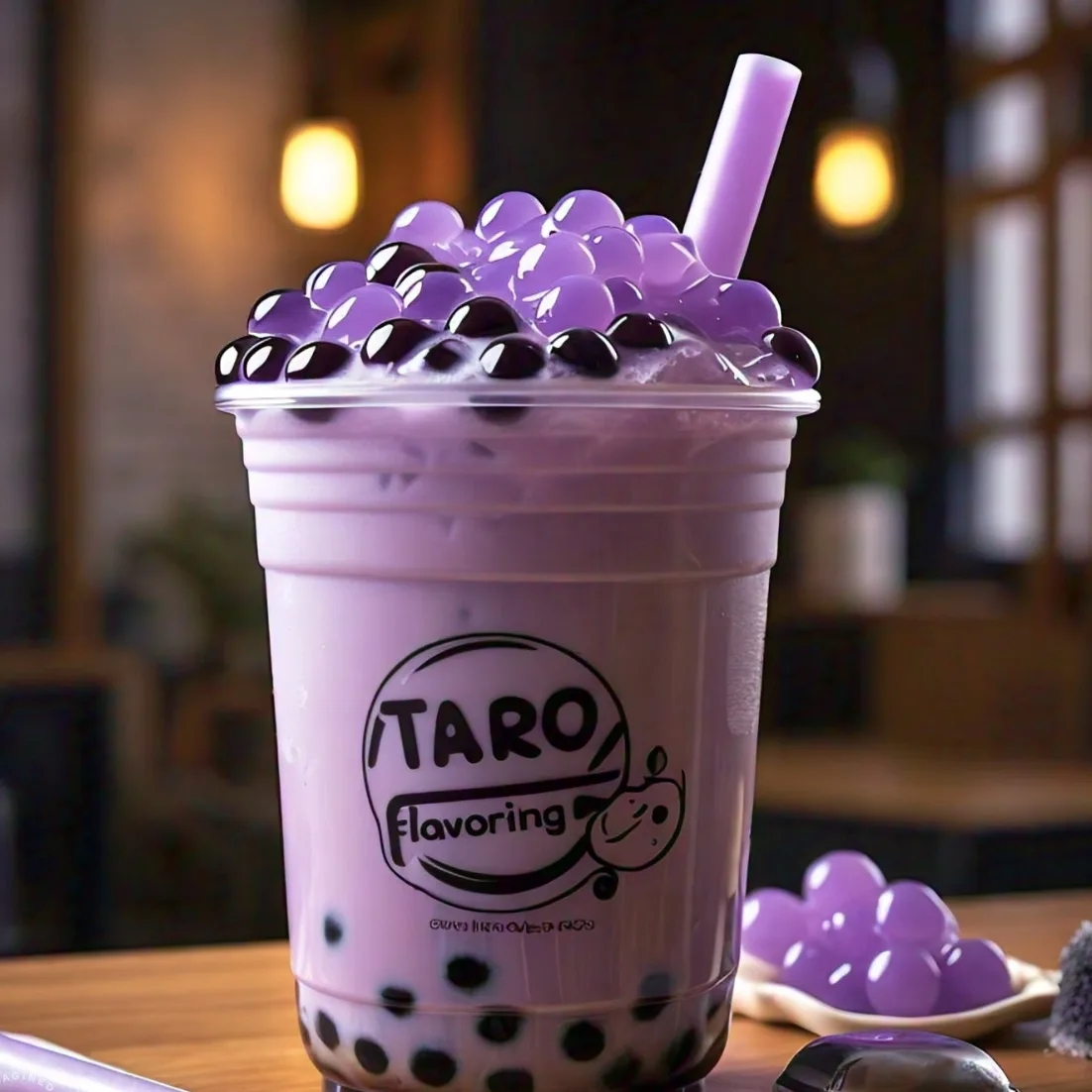 Bubble Tea: The Ultimate Guide to Flavor, Culture, and Entrepreneurship 31 Taro flavoring